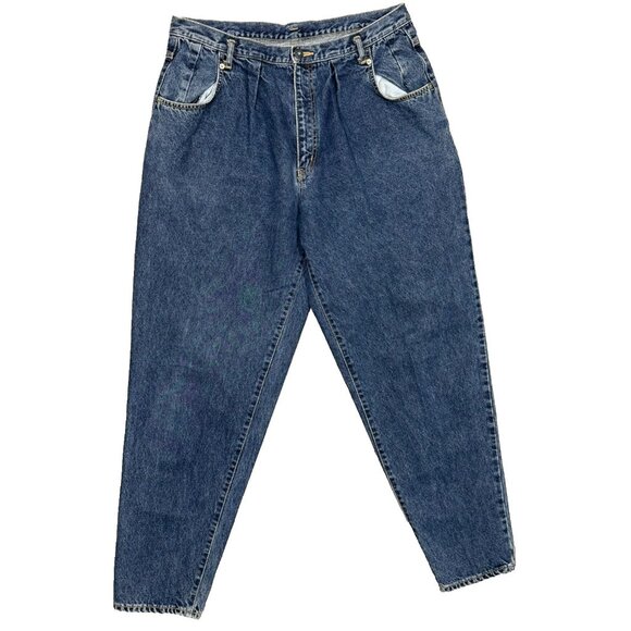 EDWIN Tokyo Jeans Made in Japan French Baggy Denim Blue Cotton 34x33 - Picture 1 of 9